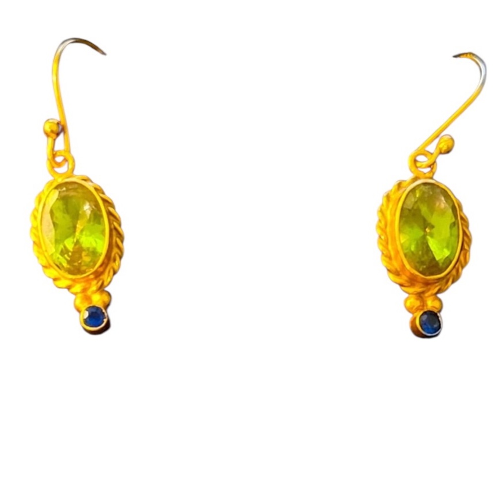 Gold Color Change Zultanite Earrings
